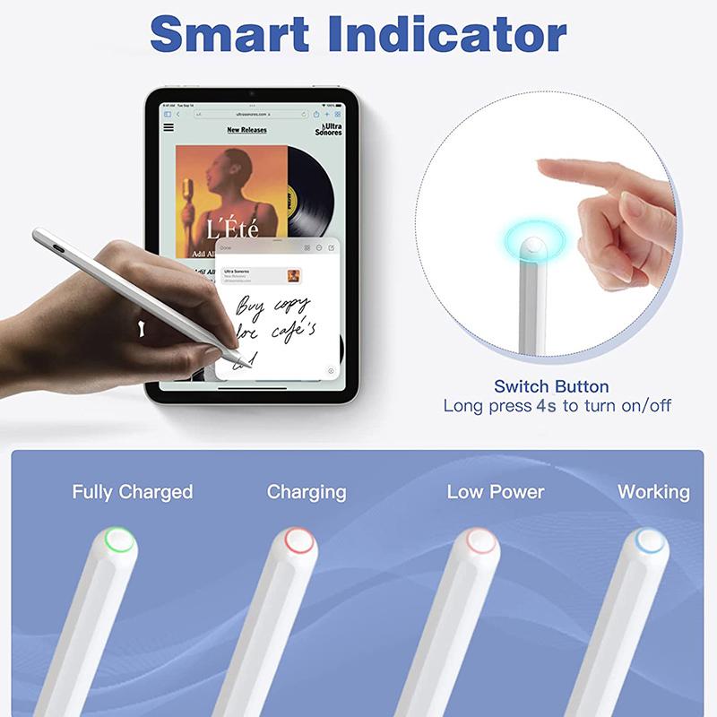 Sostar  Wireless Smart Touch Screen Stylus Pen for Ipad Apple Samsung