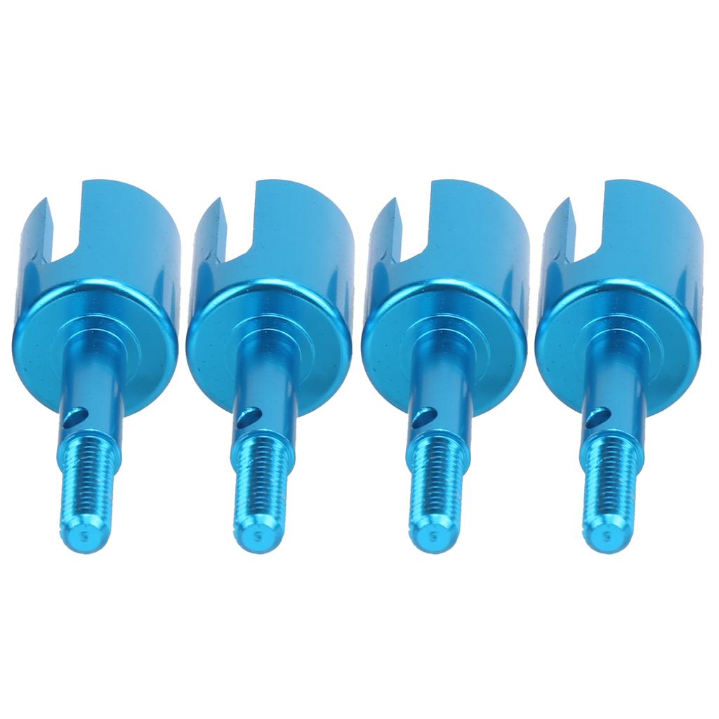 4Pcs RC Aluminum Alloy Front Rear Wheel Axle Cup for Tamiya TT01 RC Car Upgrade Parts