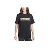 Nike ISPA Series Minimal Letter Logo Print Crew Neck Casual Short Sleeve T-Shirt Men Tops Black DV0687-010