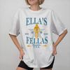 Ella Fella The Dandelion Tour Choosin Texas Country Ellas Fellas Club Tee Shirt for Unisex Women Printed T Shirts 100 Cotton