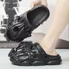 2026 Summer New Men's Slippers Outdoor Garden Clogs Male Casual Shoes Fashion Luxury Sandals Comfort Home Soft Slippers 38-45