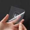 1-20PCS Hook Self Adhesive Transparent Strong Hooks Wall Hanging Holder Kitchen Bathroom Organizer Shelf Hooks Multi-Purpose