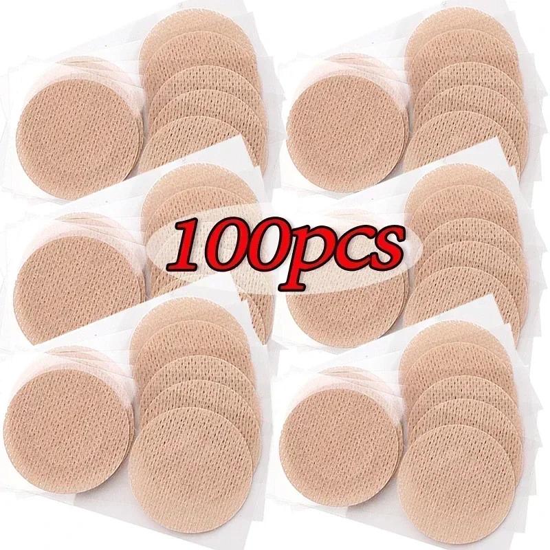2/100pcs New Men Nipple Cover Adhesive Stickers Bra Pad Breast Invisible Breast Lift Bra Running Protect Nipples Chest Stickers