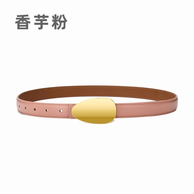 

Leather Belt Women S Jeans Girls Cowhide Style Women S Decorative Belt Women S Casual Pants Belt 105cm