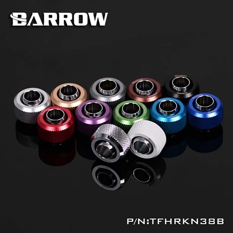 

Barrow pc water cooling soft tube Fitting connector for 3/8 ID*1/2 OD 10x13mm 3/8 ID*5/8 OD 10x16mm pipe TFHRKN38H TFHRKN38B For 10x13mm зелений
