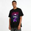 Cool Astronaut Playing Electric Guitar Rock Style Casual T-Shirt Pure cotton T-shirt