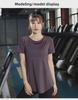 Breathable, Quick-Drying Loose Yoga and Gym Short Sleeve