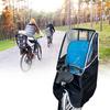 Vattentätt cykelsadelöverdrag för barn, Vindtätt cykelbakre sadelregnskydd för pendling, camping, fiske