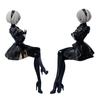 13cm Anime NieR: Automata Yorha 2B Figur Nudelsuppenstopper Actionfigur Spielzeug PVC Modellpuppe Geschenke