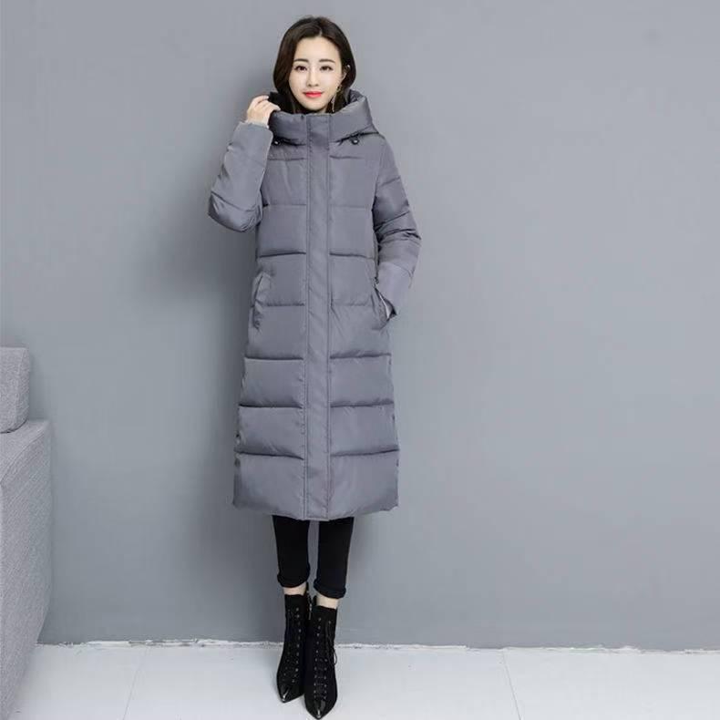 Women's Mid-Length Winter Cotton Jacket - Plus Size, Thickened, Trendy, Padded Coat