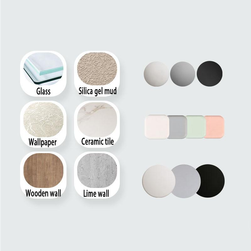 1PC Door Stopper Silicone Handle Bumpers Self Adhesive Mute Anti-Shock Protection Porte Pad Home Improvement Wall Protector Pad