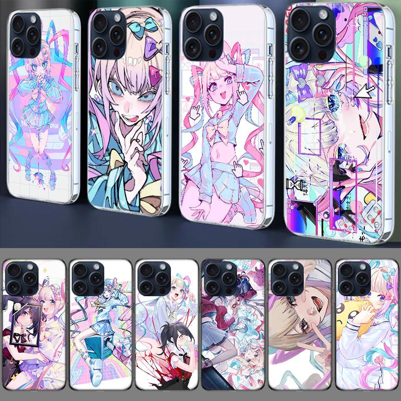 Needy Girl Streamer Overload Clear Phone Case For Iphone 17 Air 16 Pro Max 15 Pro 14 Plus 17E 16E 11 13 12 Mini Cover Cases Fund