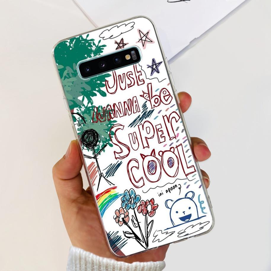 For Samsung Galaxy S10 Lite Plus Case Lovely Astronaut Soft Silicone Phone Cover For Samsung S10 Plus S10e Funda S10+ S 10 Coque