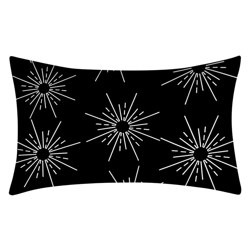 30*50 Geometric Mandala Pattern Printing Elegant Decoration Bedroom Living Room Home Polyester Rectangular Pillowcase