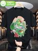 Camiseta Unisex Happy Tree Friends Anime Blanca Casual Manga Corta con Oo Gluk Gloopie