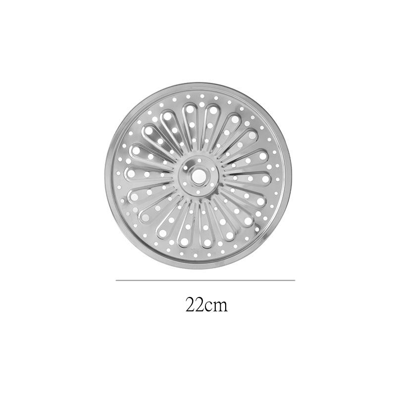 Multi-Size 304 Stainless Steel Home Steamer Round Steamed Grid  Kitchen Bread Buns Dumplings Steaming Rack Cooking Utensils