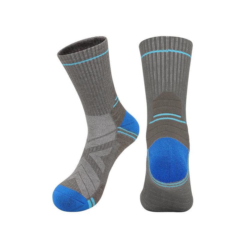 Sommer Merino Wolle Anti-Rutsch Wander- und Sportsocken - Atmungsaktiv und Warm