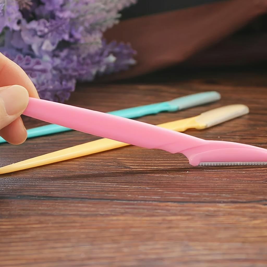 Womens Precision Hair Removal Set 12/24 Pcs - Safe and Painless Eyebrow Trimmer & Shaver - for Effortless Facial & Body Grooming