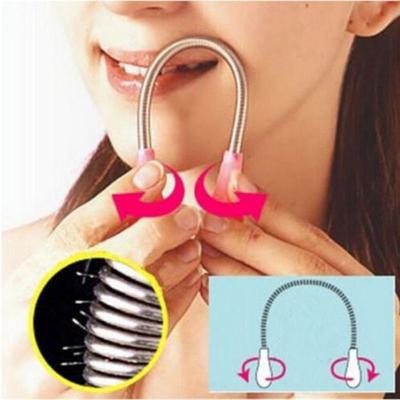 Threading Spring Facial Lip Hair Remover Clip Removal Epilator Stick Beauty Tool