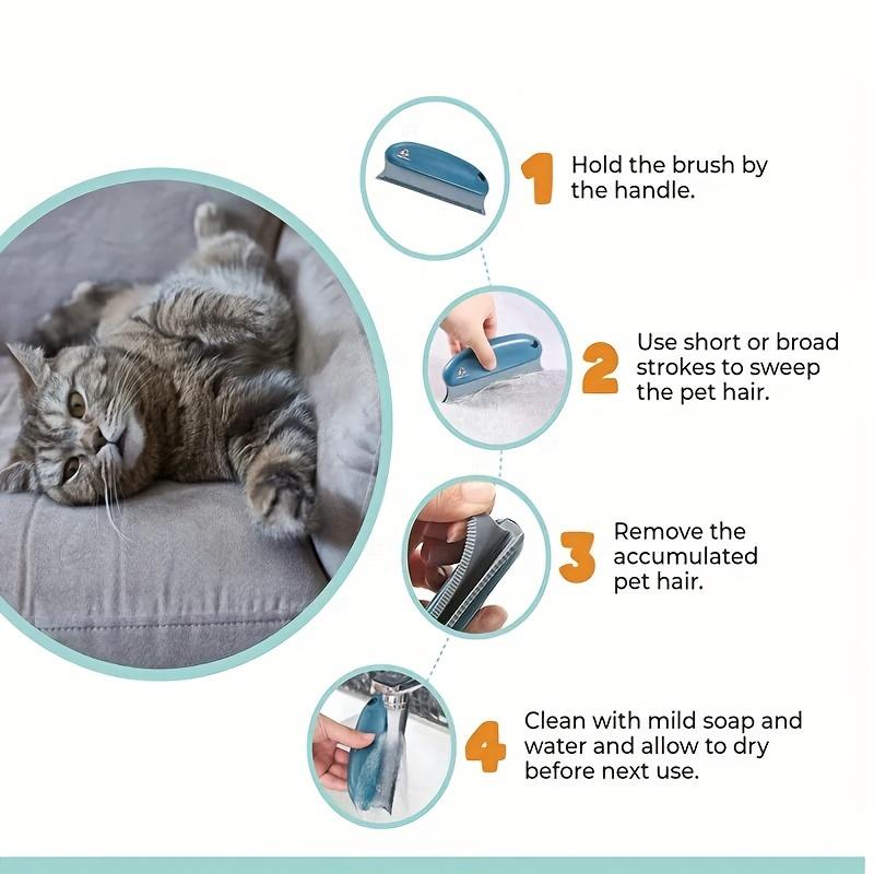 Portable Lint Remover, Magic Fabric Hair Remover, Pet Hair Scraper, Apartment Essentials, Sofa Fuzz Fabric Dust Removal, Pet Cat