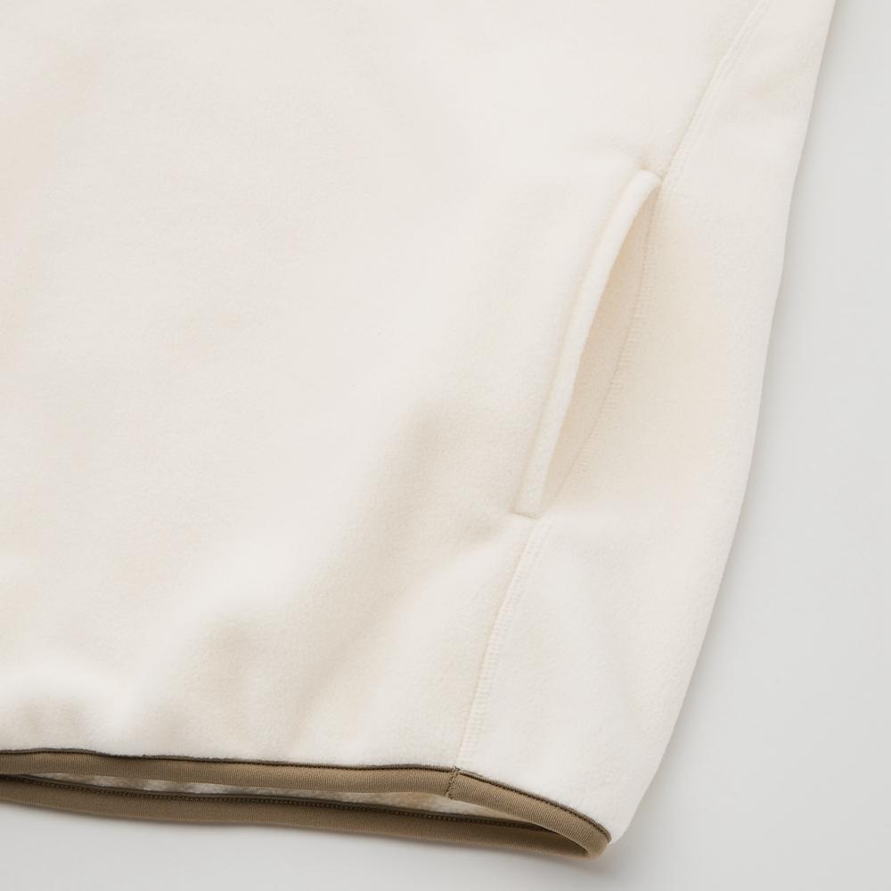 Uniqlo Casual Solid Color Pullover Sweatshirt Men Tops Off-White 441257-01