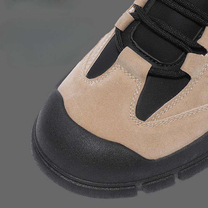 Fashion Men Work&Safty Shoes Casual Sneakers Outdoor No-Slip Comfortable Thick Bottom Training Shoes Men Vulcanized Shoe Zapatos Hombre