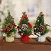 20CM Christmas Tree Ornament Christmas Table Decorations Multi Color Mini Sequin Xmas Trees Party Ornament  New  Gift
