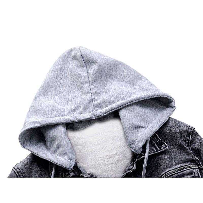 Women's Winter Slim Denim Jacket with Lambswool Lining - Stylish, Versatile Korean Style Coat