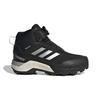 Adidas Terrex Winter Mid Boa Hiking K Breathable High top Kids' Outdoor Shoes Black Kids' FU7272