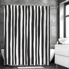 Abstract Art Tree Black Shower Curtain, Bathroom Decorative Shower Curtain, Waterproof Shower Curtain with Hooks