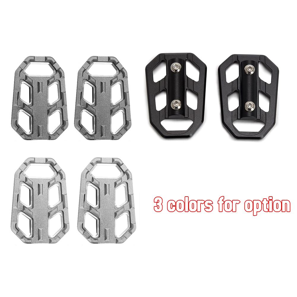 Motorcycle Foot Pegs Front Billet Wide Pedals Rest Footpegs Replacement for BMW R1200GS G310