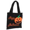 Halloweenová taška na sladkosti Dekorace Pavouk Dýně Trick Or Treat Domácí Párty Kabelka Ozdoba Rekvizita Oranžová Dýně