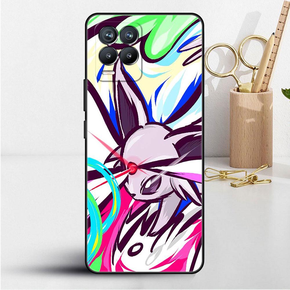 Cartoon Anime Pokemon Case For Realme 8 C21y GT Neo 2 3 8i C21 7 C11 6 C12 C35 C3 GT 9 Pro C12 Master Funda Phone Cover