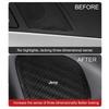 For Jeep Car 3D Metal Audio Sticker Speaker Stereo Badge Decorative Sticker For Jeep Renegade Patriot Wrangler Gladiator Gran