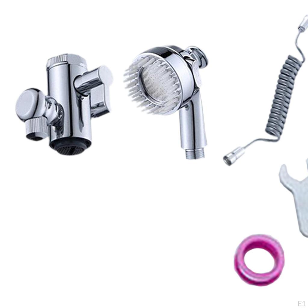 Wąż do baterii umywalkowej Spryskiwacz Uchwyt prysznicowy Uniwersalny adapter ręczny i Zimny dla