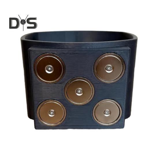 

1/4 шт. Магнитный держатель для дизельных присадок, мощный автомобильный грузовик, органайзер для бутылок с дизельным топливом, стойка для хранения бутылок на кухне, в кладовой, гараже, доме C