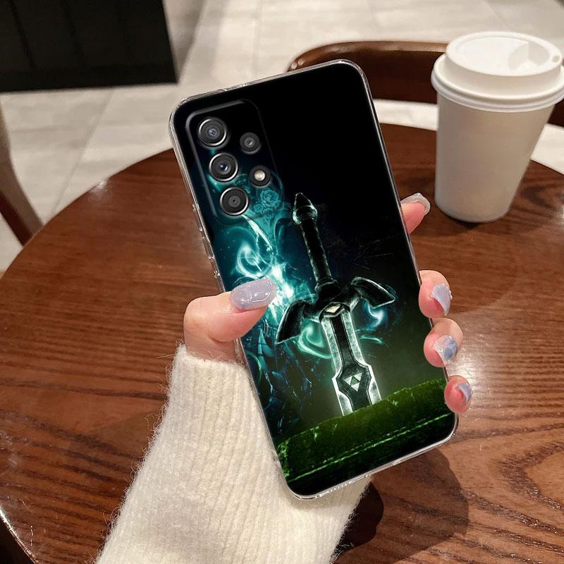 Legends-Z-Zeldas Game Clear Phone Case For Samsung Galaxy A56 A57 A37 A55 A54 A36 A35 A26 A25 A16 A17 A07 A52 A34 A73 A21s Cover