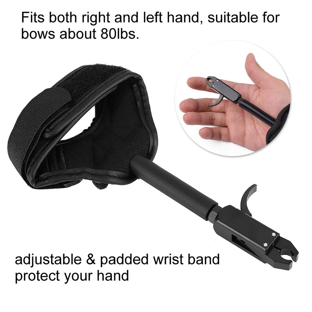 Tragbarer Bogen Metall Langlebig Jagd Bogenschießen Pfeilablass für Compoundbogen