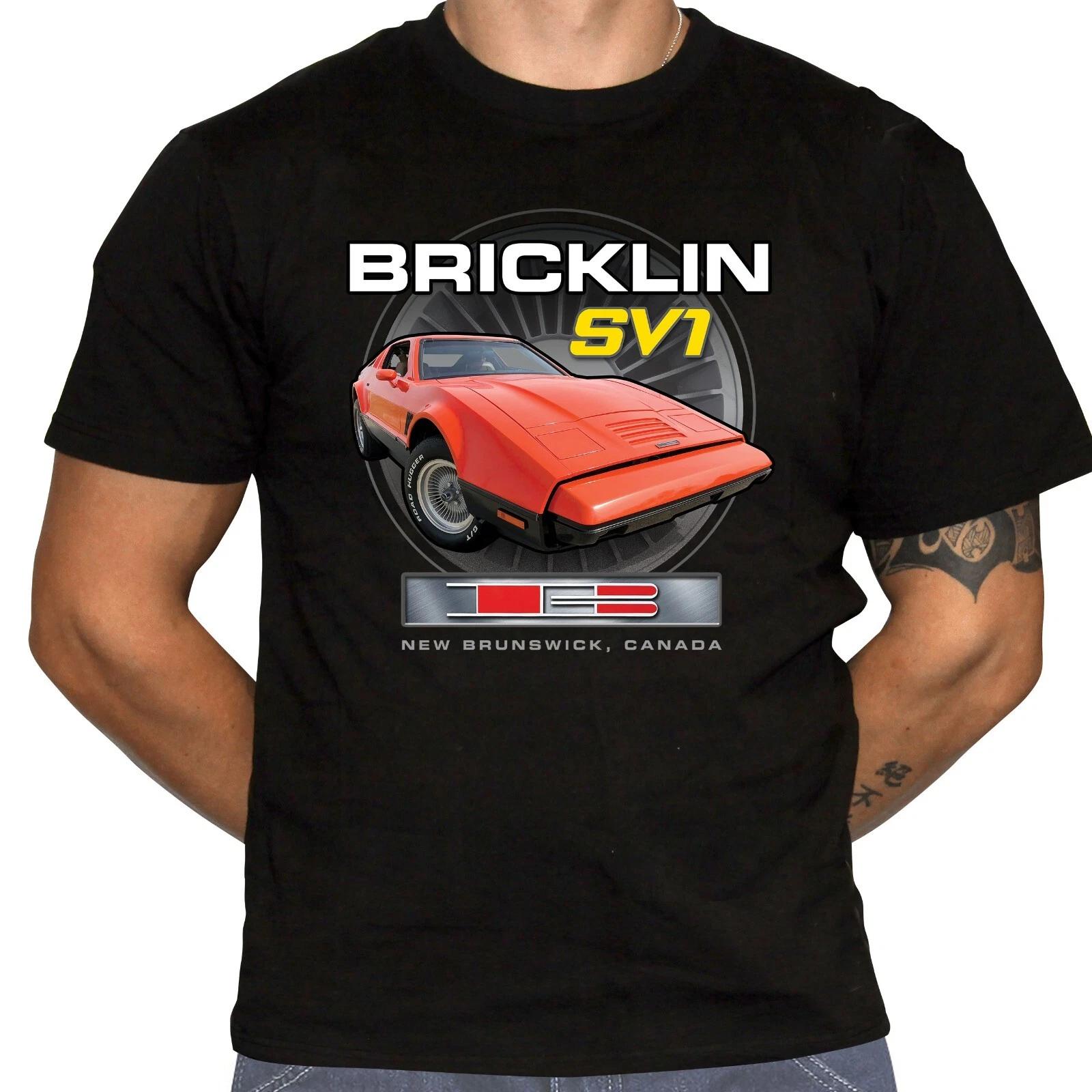 Bricklin T-Shirt - Bricklin SV1 - Defunct Sportcar Manufacturer - Cult Classic L