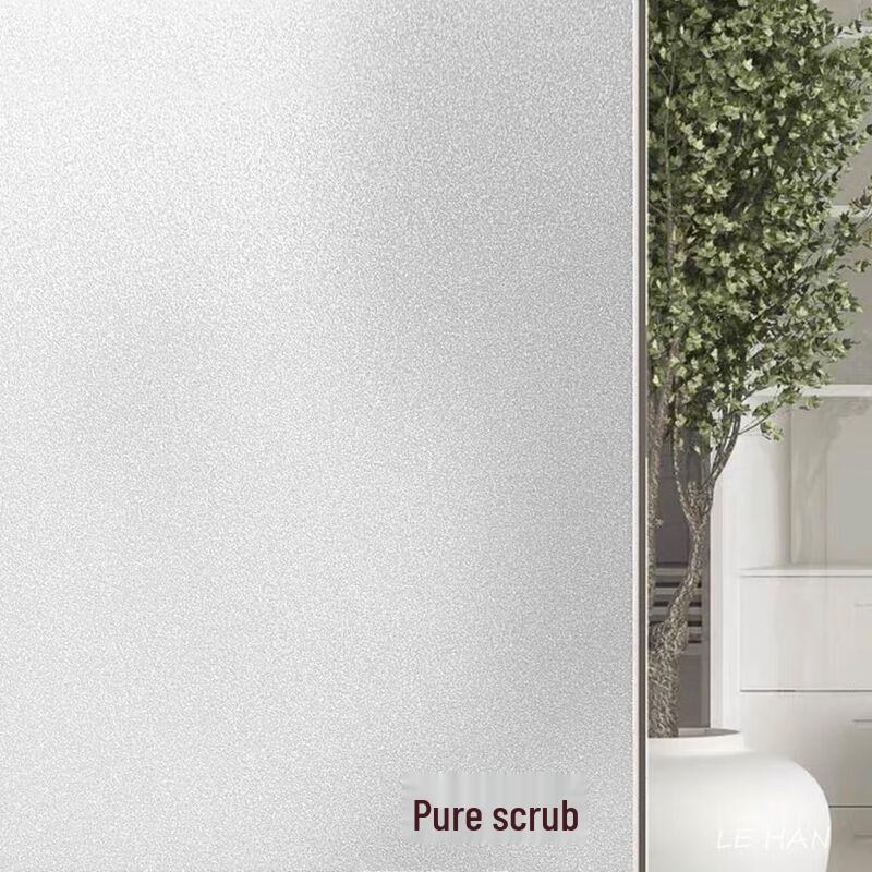 Yini Frosted Static Cling Privacy Window Film