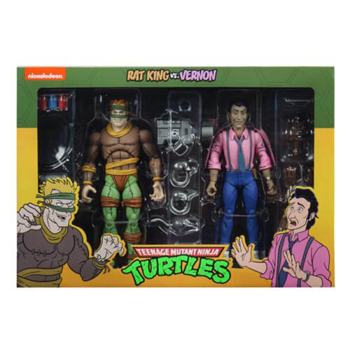 TMNT Råttkungen & Vernon 7" Actionfigur 2-pack