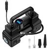 Tire Inflator Portable Air Compressor, 12V Auto Pump with Digital Pressure Gauge, Air Pump for Car Tires, with Emergency LED Light Ti-R0
