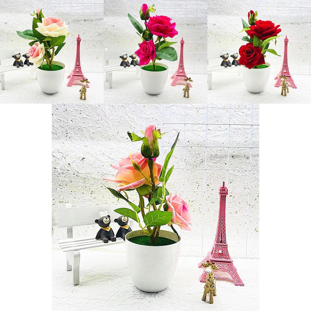 Artificial Rose Garden With Pressurepatterned Craft For Wedding And Event Decorations