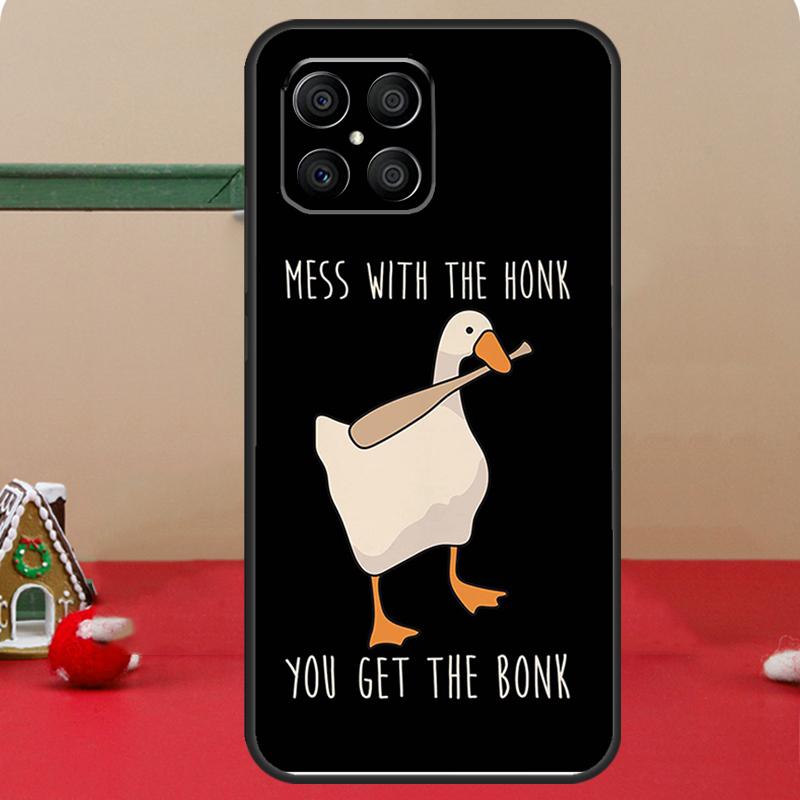 Duck Goose Honk Bonk Funny Meme Case For Honor Magic 6 7 8 Pro Honor 400 200 70 90 Lite X8c X8b X9a X9b X9c X9d Win RT Cover