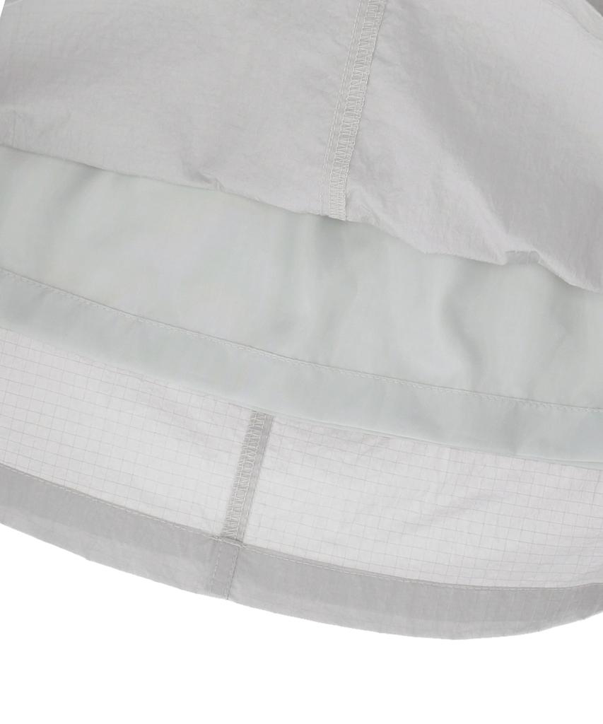 Vintril New York Midi Cargo Skirt (Light Gray)