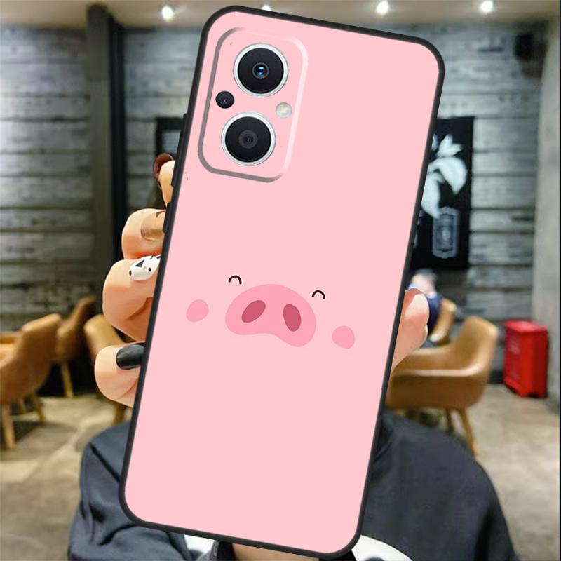 Adorable Cute Pigs Piglets Case For OPPO Find X5 X2 X3 Lite Neo X6 Pro OPPO Reno 6 7 8 Lite 2 3 4 5 Z 8T Cover Funda