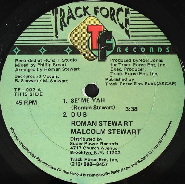 

12inch Record ROMAN STEWART MALCOLM STEWART REV Se Me Yah Act Strange TF003 Jamaica Reggae Ska Dub Used