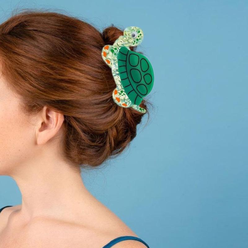 Lustige Meeresbiologie Serie Haarklammer Rutschfeste Haarspangen Haarklammern Cartoon Stylingwerkzeug Haarschmuck