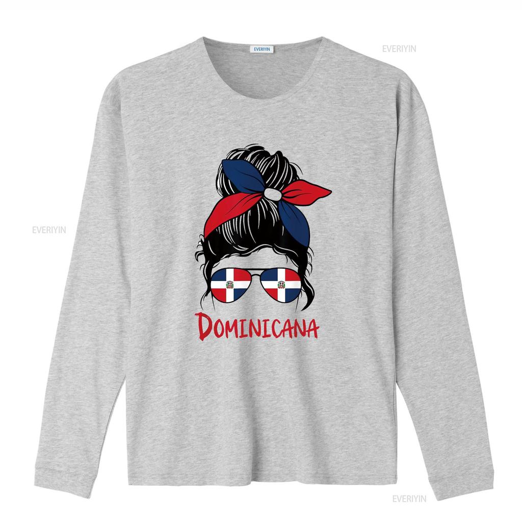 Dominicana Dominican Girl Republica Republic T Shirt White Vintage Washed Streetwear Designer Clothes Unisex Soft Stretched