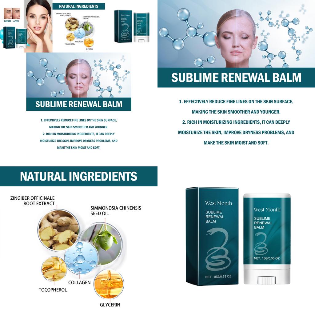 West Maand Slang Essentie Verjongende Hydraterende Stick Voor Gehydrateerde Stralende Huid